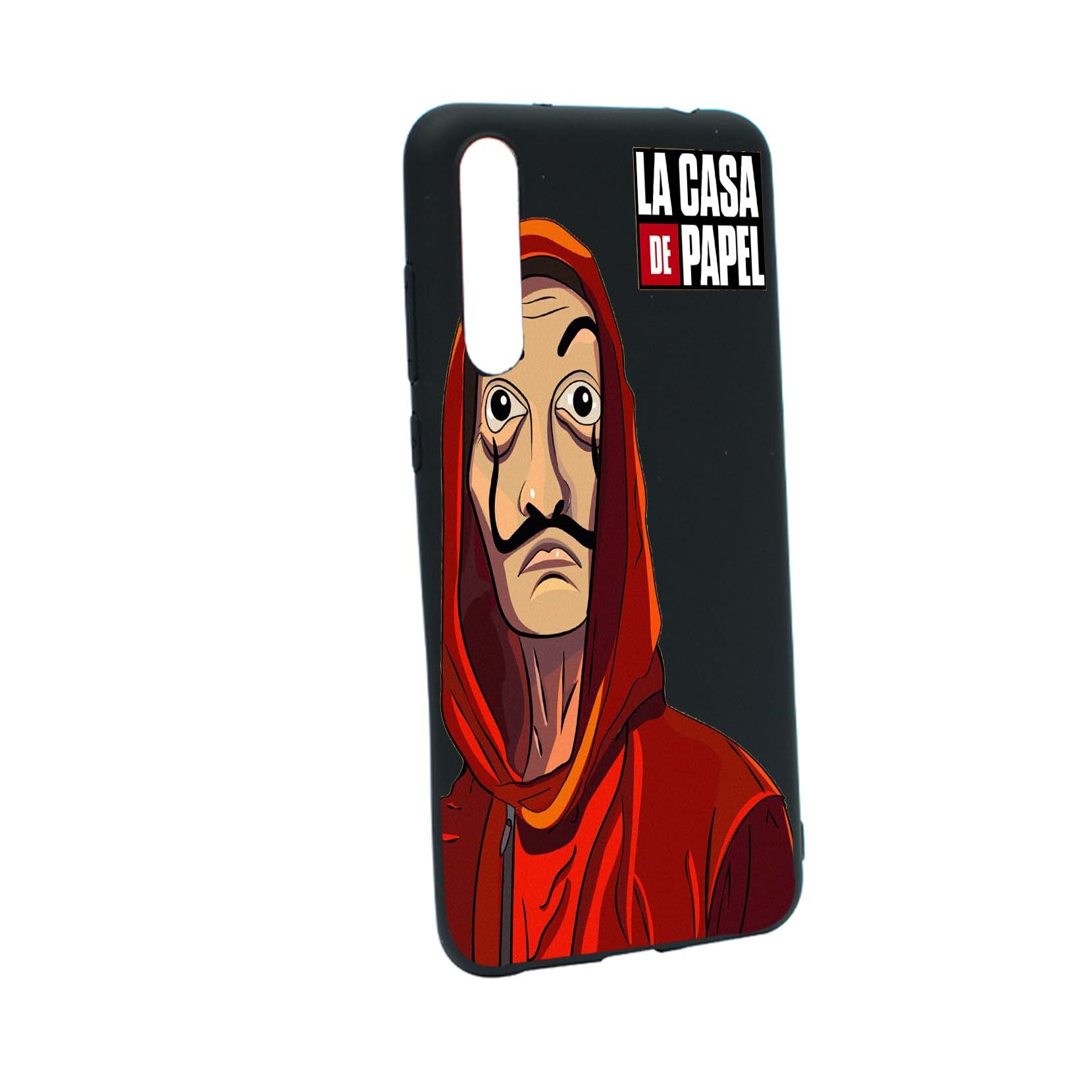 Husa de protectie La Casa De Papel, Movie pentru Huawei P20 Pro, rezistenta la uzura, anti-alunecare, din silicon Premium, B389