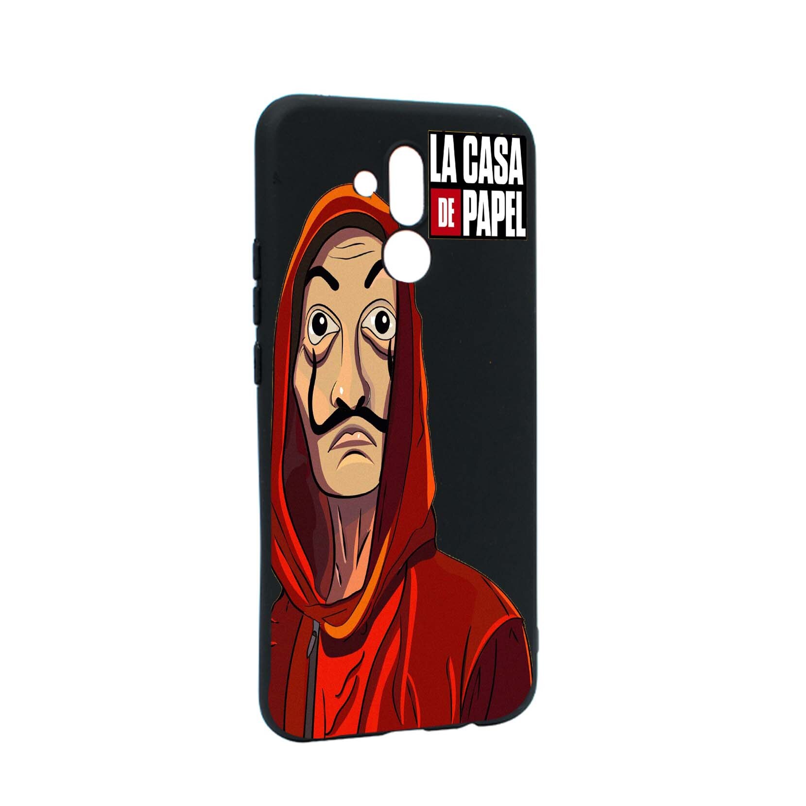 Husa de protectie La Casa De Papel, Movie pentru Huawei Mate 20 Lite, rezistenta la uzura, anti-alunecare, din silicon Premium, B389