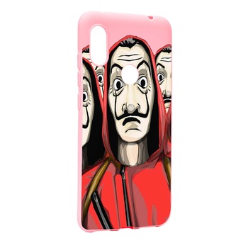 Husa de protectie La Casa De Papel, Movie pentru Xiaomi Redmi Note 6 Pro, rezistenta la uzura, anti-alunecare, din silicon Premium, P390 Husa de protectie La Casa De Papel, Movie pentru Xiaomi Redmi Note 6 Pro, rezistenta la uzura, anti-alunecare, din silicon Premium, P390