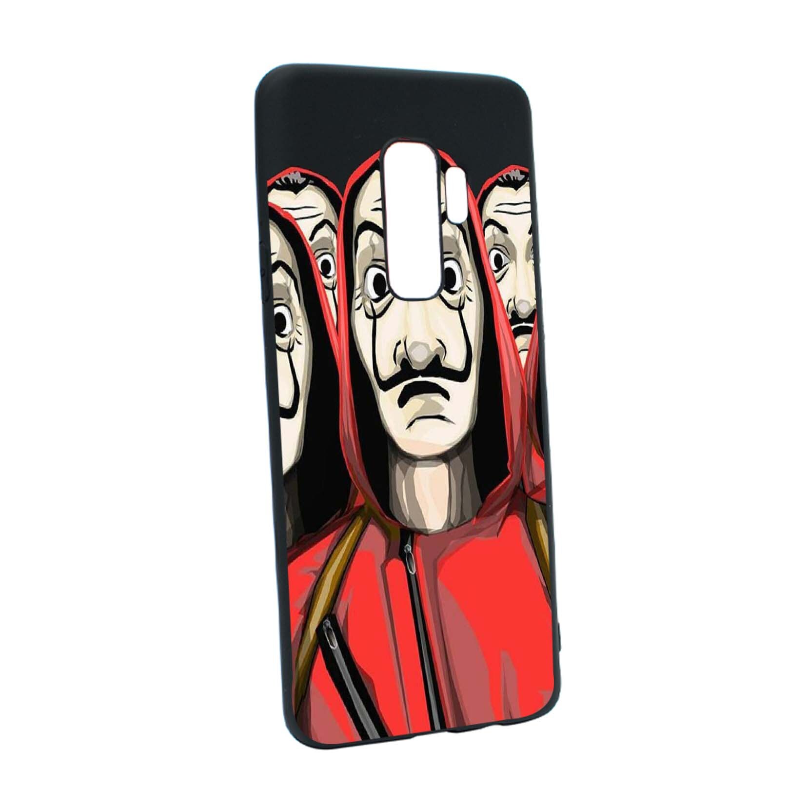 Husa de protectie La Casa De Papel, Movie pentru Samsung Galaxy S9, rezistenta la uzura, anti-alunecare, din silicon Premium, B390