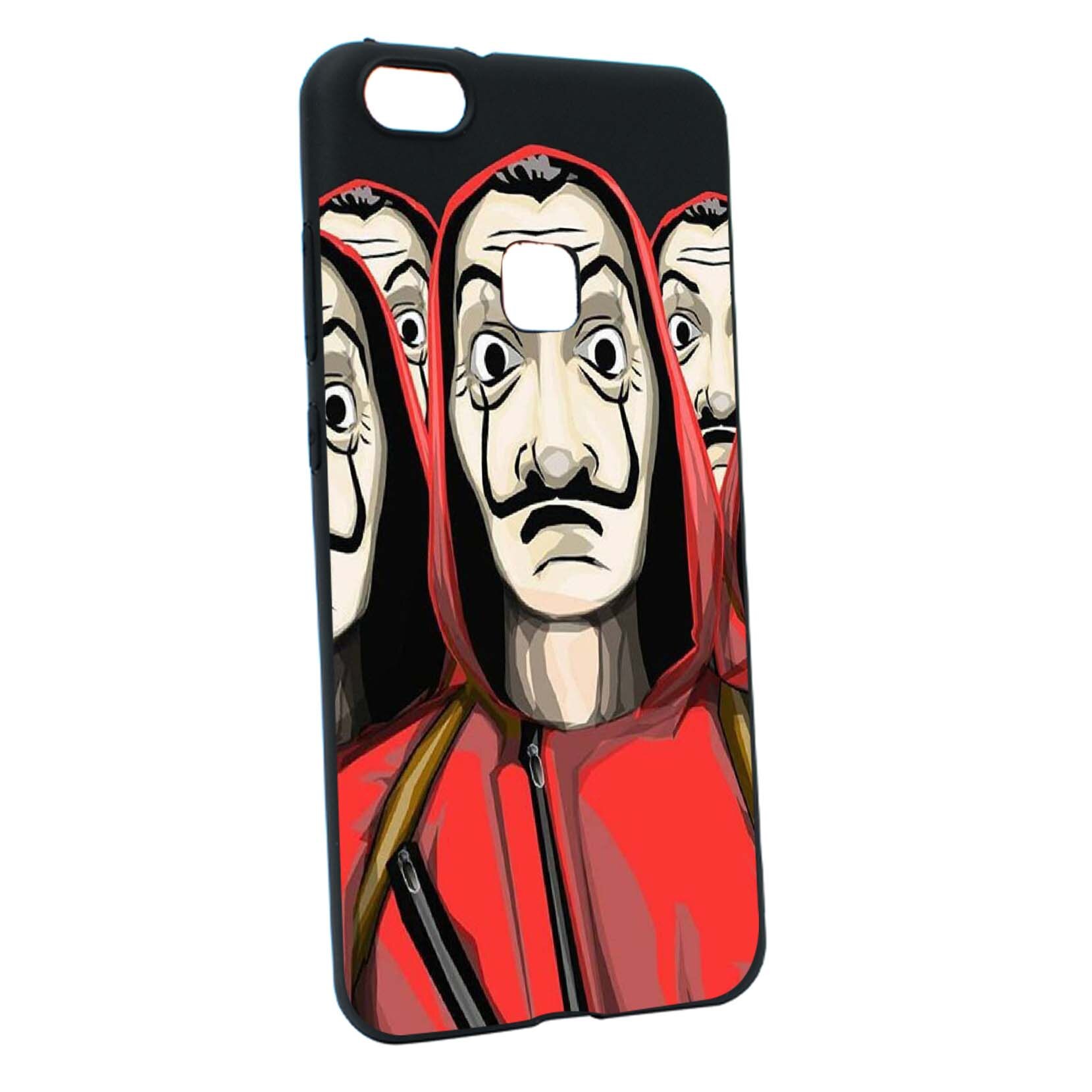 Husa de protectie La Casa De Papel, Movie pentru Huawei P10 Lite, rezistenta la uzura, anti-alunecare, din silicon Premium, B390