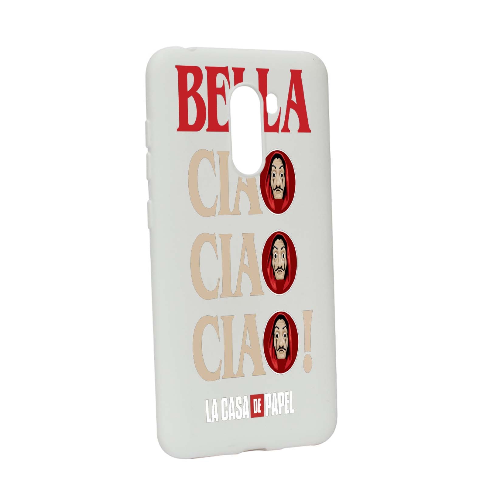 Husa de protectie La Casa De Papel, Movie pentru Xiaomi PocoPhone F1, rezistenta la uzura, anti-alunecare, din silicon Premium, W391