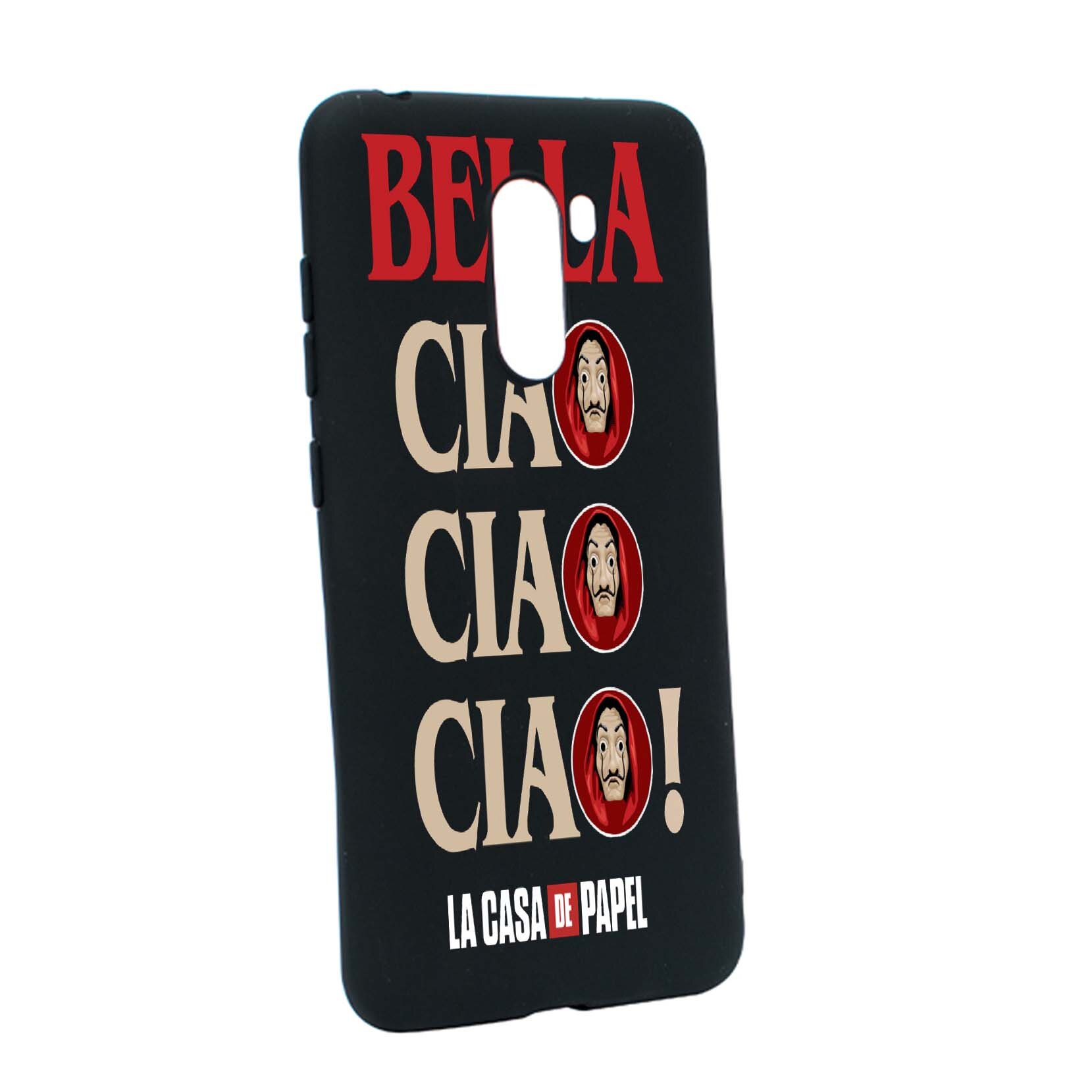 Husa de protectie La Casa De Papel, Movie pentru Xiaomi PocoPhone F1, rezistenta la uzura, anti-alunecare, din silicon Premium, B391