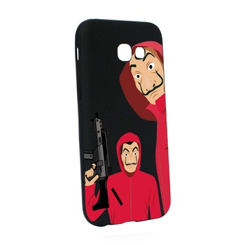 Husa de protectie La Casa De Papel, Movie pentru Samsung Galaxy A5 2017, rezistenta la uzura, anti-alunecare, din silicon Premium, B392 Husa de protectie La Casa De Papel, Movie pentru Samsung Galaxy A5 2017, rezistenta la uzura, anti-alunecare, din silicon Premium, B392