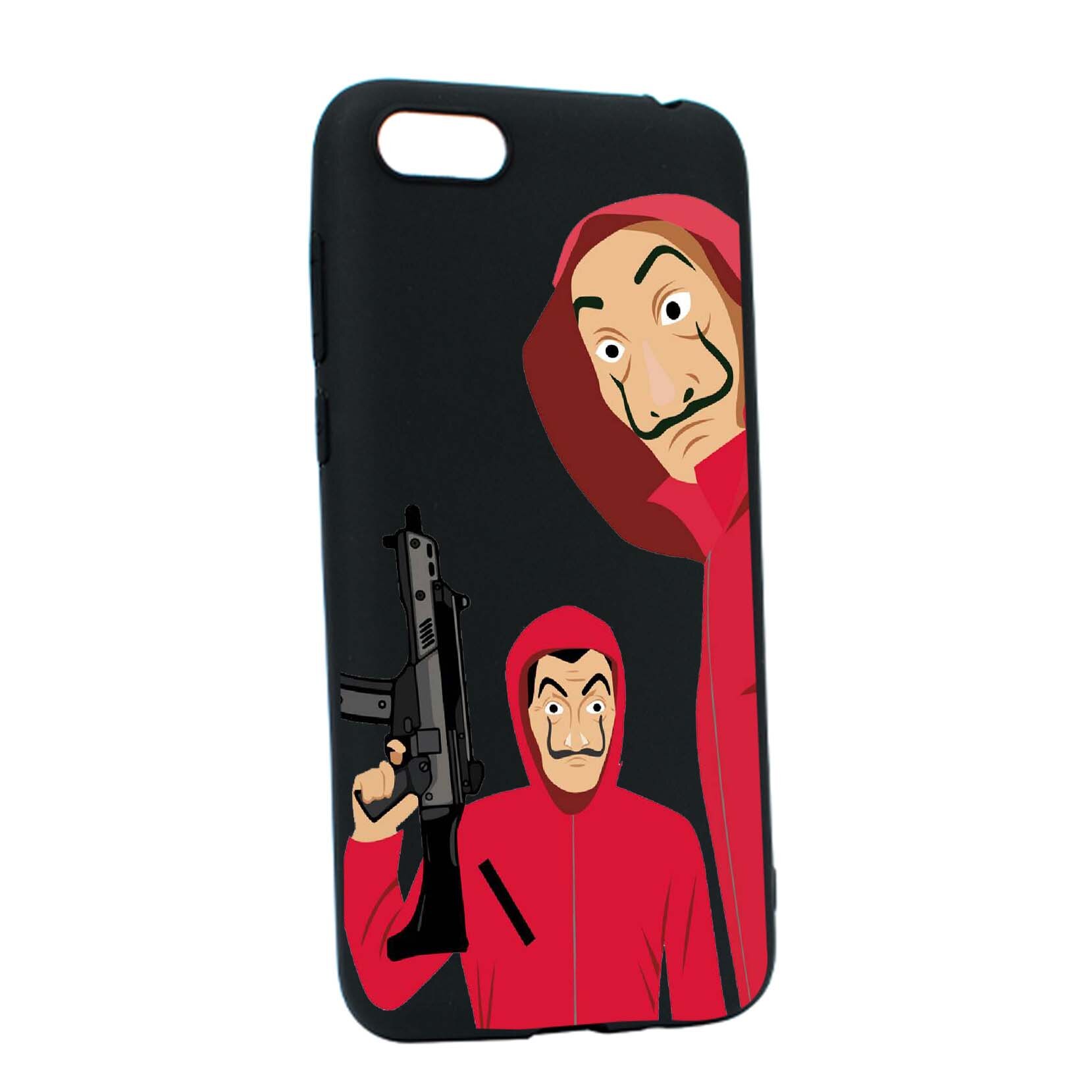 Husa de protectie La Casa De Papel, Movie pentru Apple iPhone 6 / 6S, rezistenta la uzura, anti-alunecare, din silicon Premium, B392