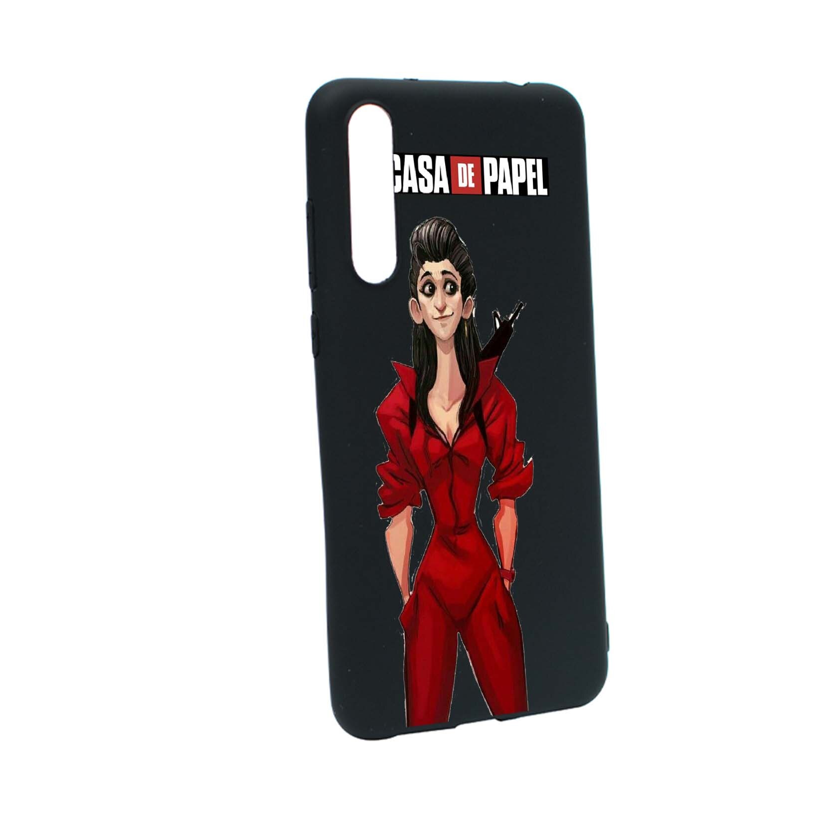 Husa de protectie La Casa De Papel, Movie pentru Huawei P20 Pro, rezistenta la uzura, anti-alunecare, din silicon Premium, B393