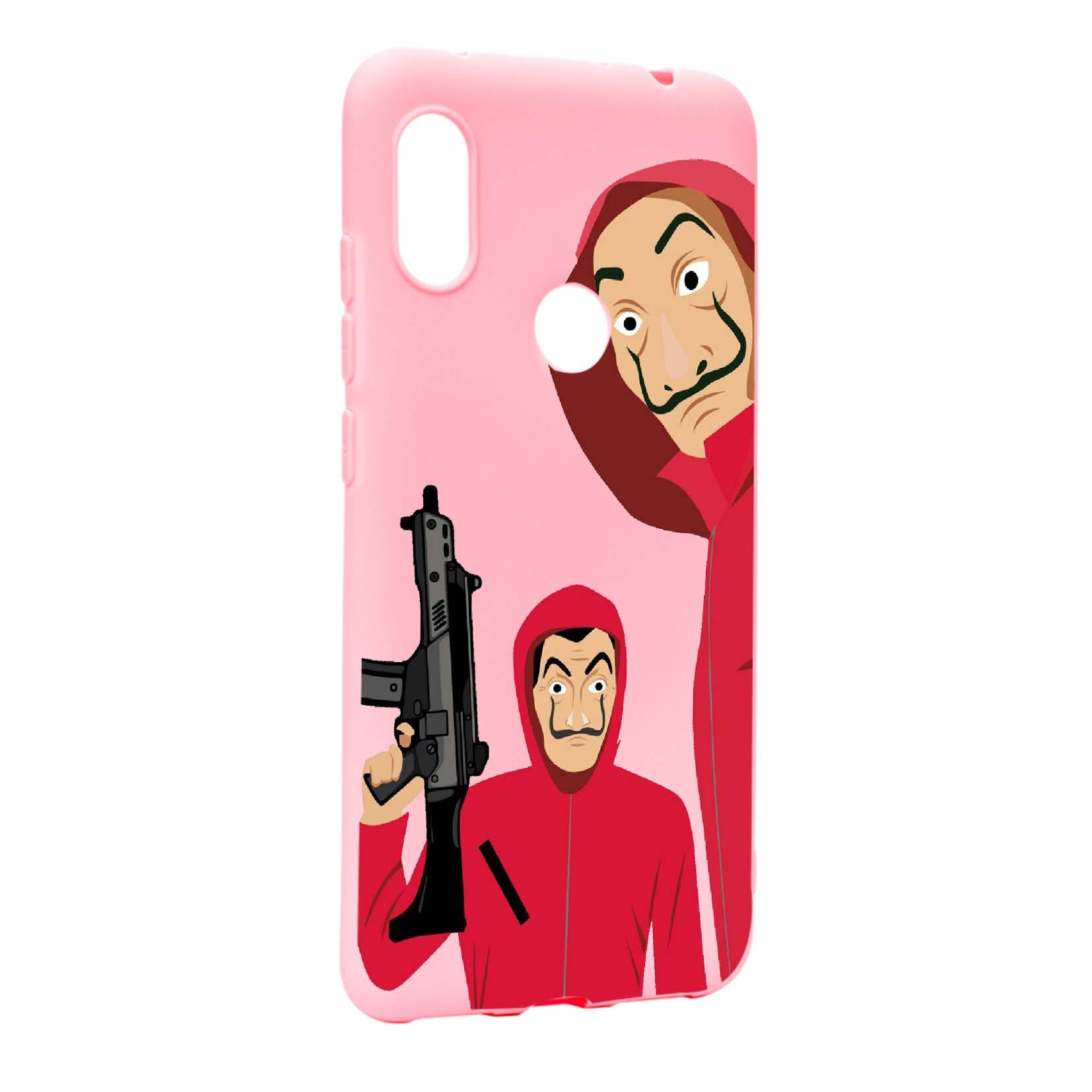 Husa de protectie La Casa De Papel, Movie pentru Xiaomi Mi Mix 2S, rezistenta la uzura, anti-alunecare, din silicon Premium, P392