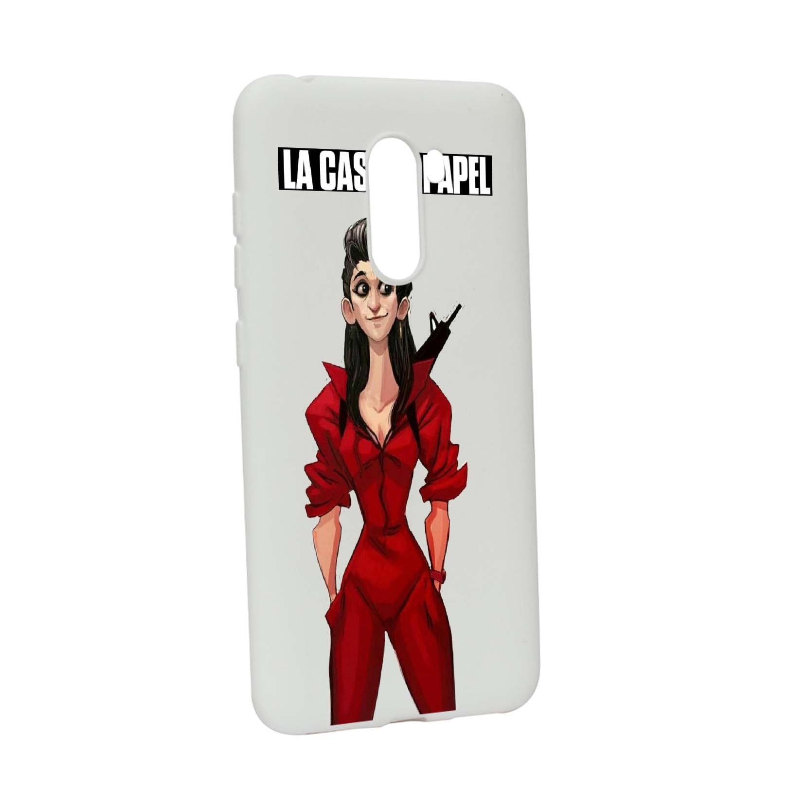 Husa de protectie La Casa De Papel, Movie pentru Xiaomi PocoPhone F1, rezistenta la uzura, anti-alunecare, din silicon Premium, W393