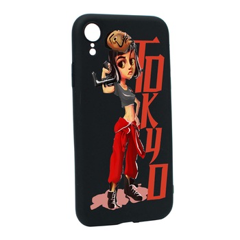 Husa de protectie La Casa De Papel, Movie pentru Apple iPhone XR, rezistenta la uzura, anti-alunecare, din silicon Premium, B394 Husa de protectie La Casa De Papel, Movie pentru Apple iPhone XR, rezistenta la uzura, anti-alunecare, din silicon Premium, B394