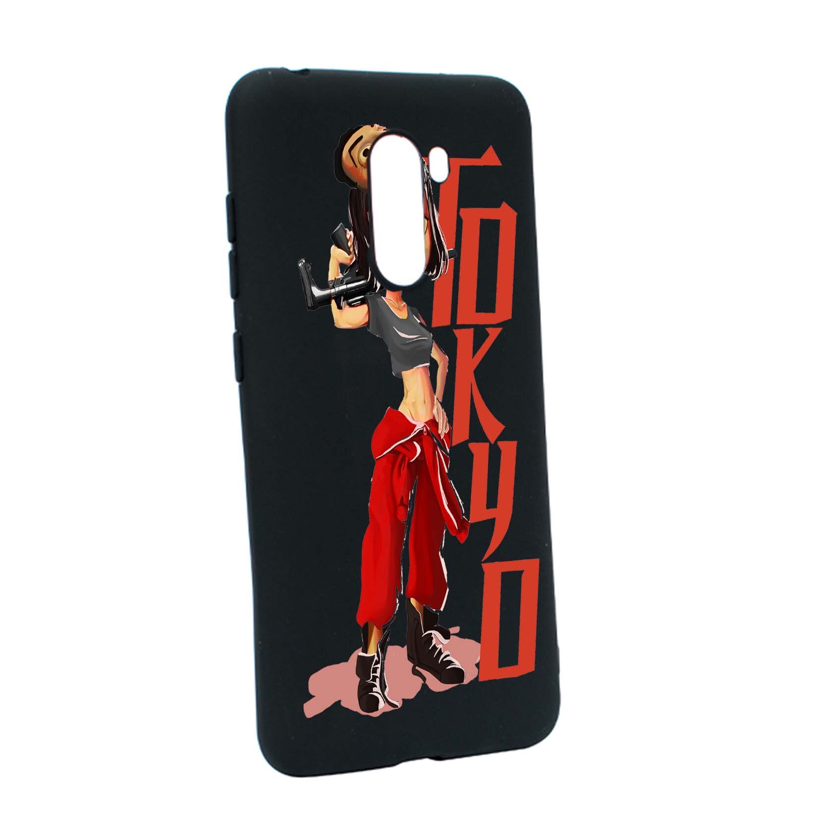 Husa de protectie La Casa De Papel, Movie pentru Xiaomi PocoPhone F1, rezistenta la uzura, anti-alunecare, din silicon Premium, B394