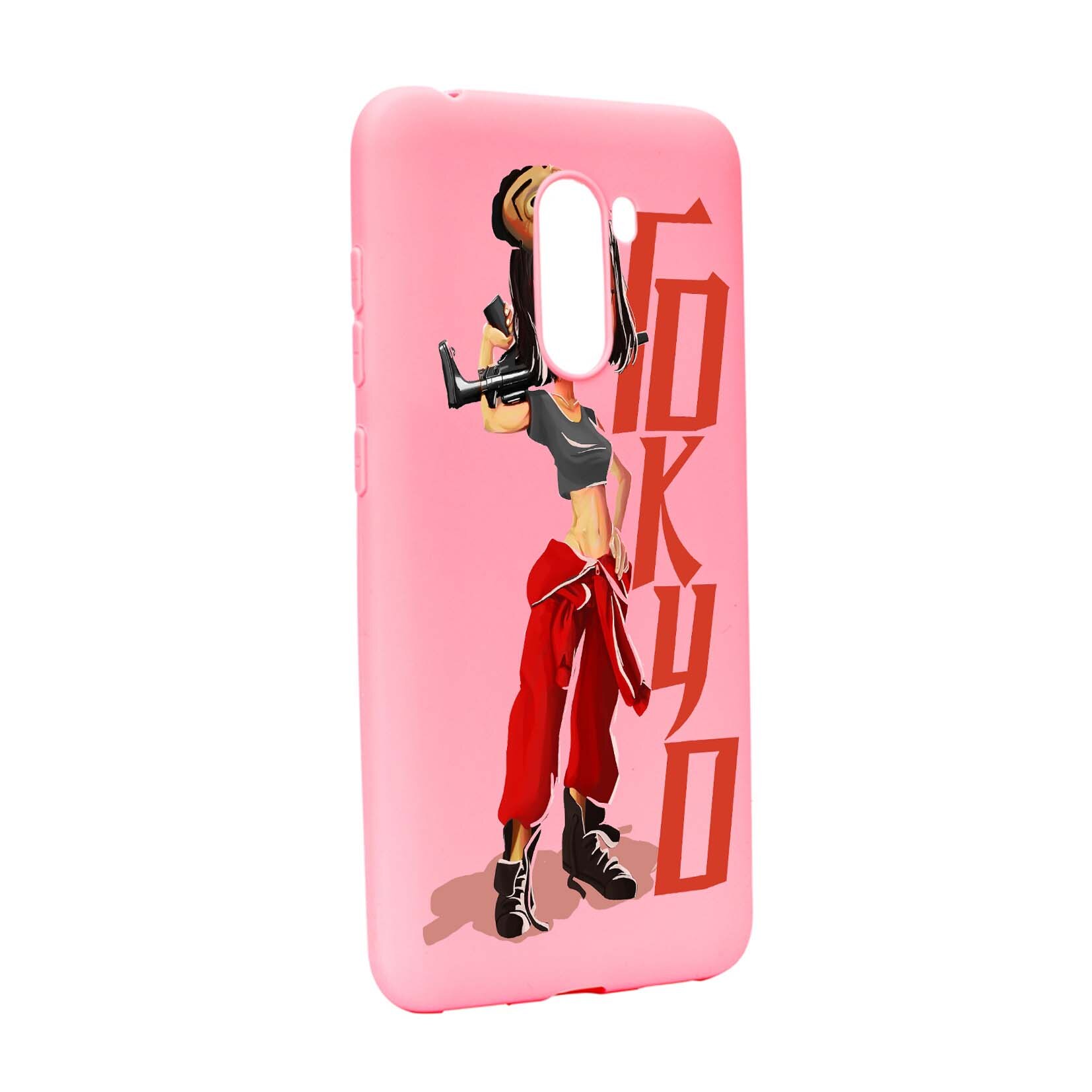 Husa de protectie La Casa De Papel, Movie pentru Xiaomi PocoPhone F1, rezistenta la uzura, anti-alunecare, din silicon Premium, P394