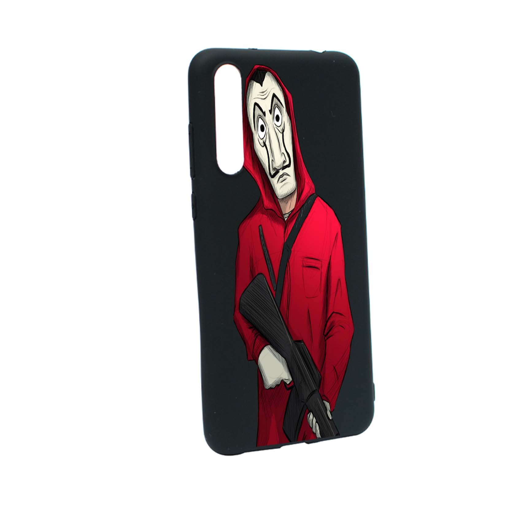 Husa de protectie La Casa De Papel, Movie pentru Huawei P20 Pro, rezistenta la uzura, anti-alunecare, din silicon Premium, B395