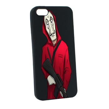 Husa de protectie La Casa De Papel, Movie pentru Apple iPhone SE / 5S / 5, rezistenta la uzura, anti-alunecare, din silicon Premium, B395 Husa de protectie La Casa De Papel, Movie pentru Apple iPhone SE / 5S / 5, rezistenta la uzura, anti-alunecare, din silicon Premium, B395