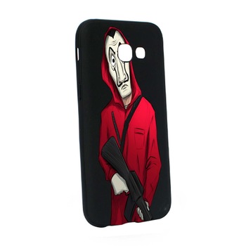 Husa de protectie La Casa De Papel, Movie pentru Samsung Galaxy A5 2017, rezistenta la uzura, anti-alunecare, din silicon Premium, B395 Husa de protectie La Casa De Papel, Movie pentru Samsung Galaxy A5 2017, rezistenta la uzura, anti-alunecare, din silicon Premium, B395