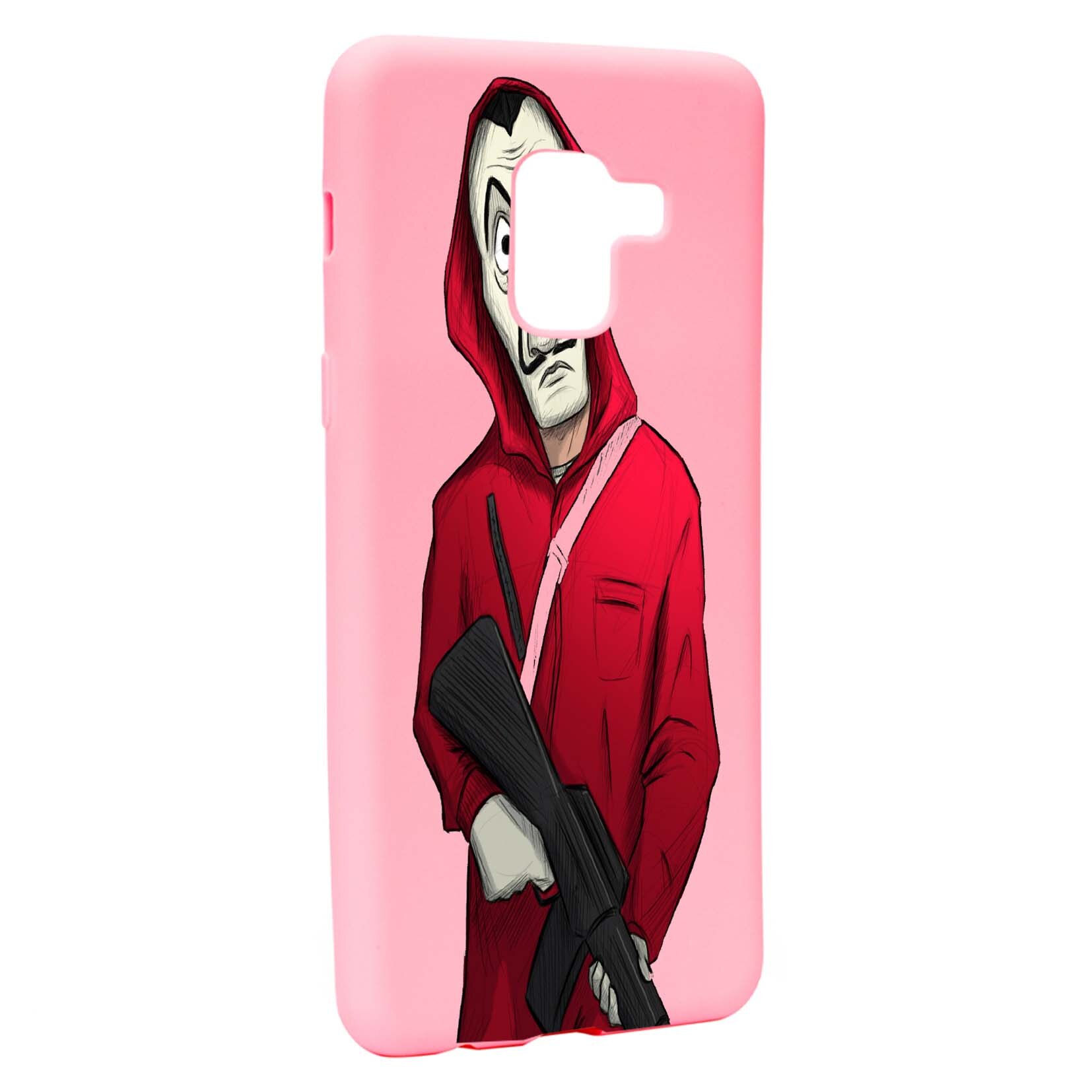 Husa de protectie La Casa De Papel, Movie pentru Samsung Galaxy A5 2018, rezistenta la uzura, anti-alunecare, din silicon Premium, P395