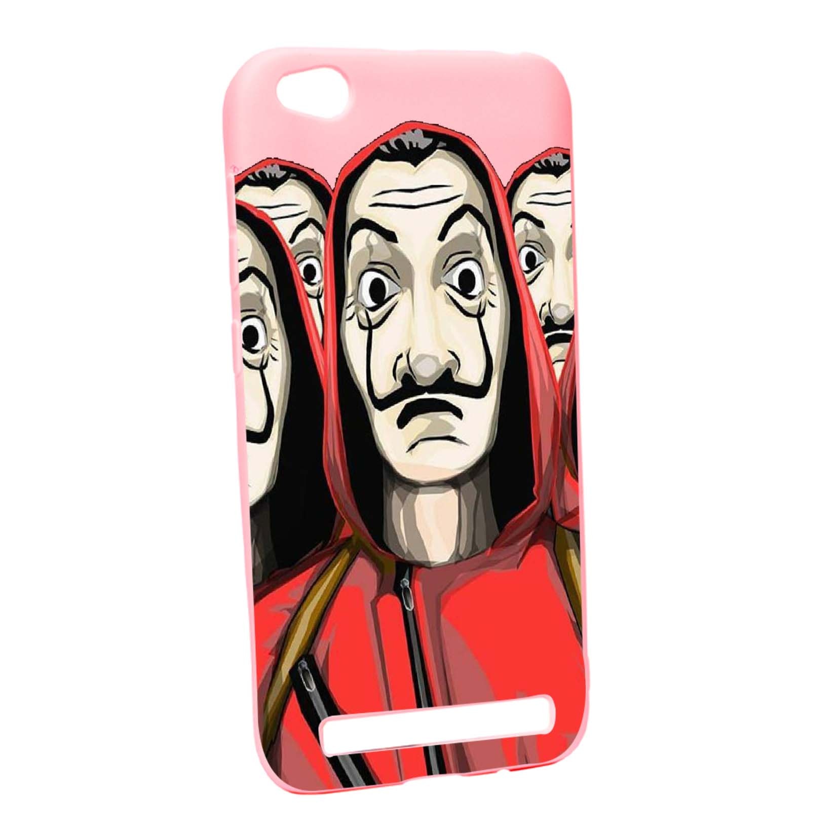 Husa de protectie La Casa De Papel, Movie pentru Xiaomi Redmi 5A, rezistenta la uzura, anti-alunecare, din silicon Premium, P390