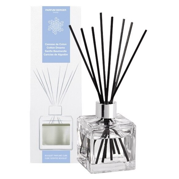 Difuzor parfum camera Berger Bouquet Parfume Cube Caresse de Coton New 125ml