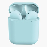 casti wireless bluetooth i12 macaron stereo cu functie apelare control muzica cutie incarcare inclusa android ios selling depotradio-fm aux sd card albastru imagen 17_0_
0