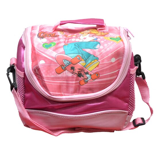 Ghiozdan Cool , Roben ,pentru umar cu desene,37x27x14.5,Roz