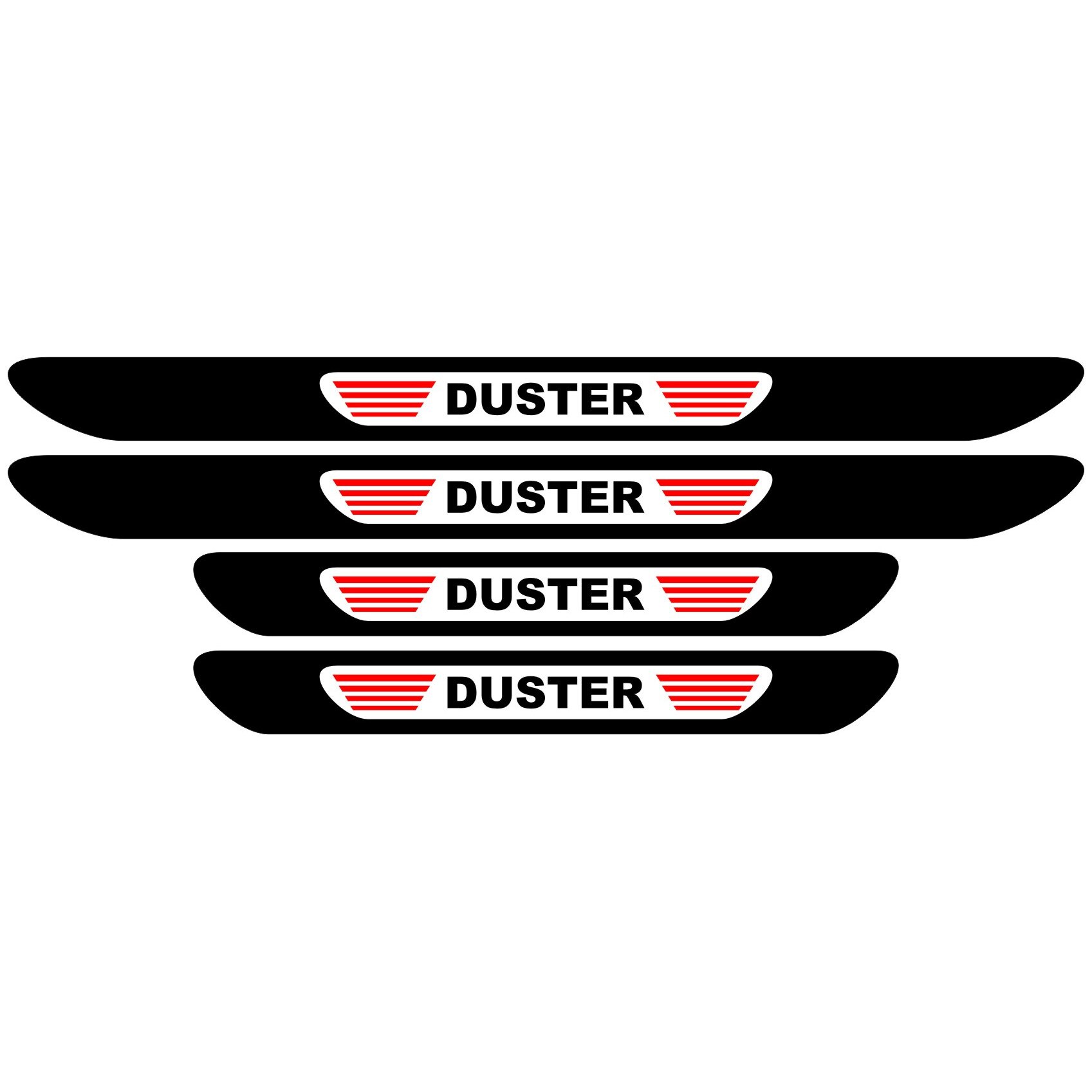 Set stickere praguri Duster, multicolor, decorativ