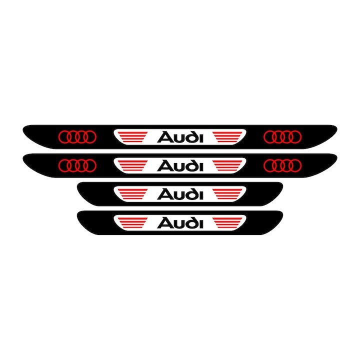 Set stickere praguri Audi, multicolor, decorativ