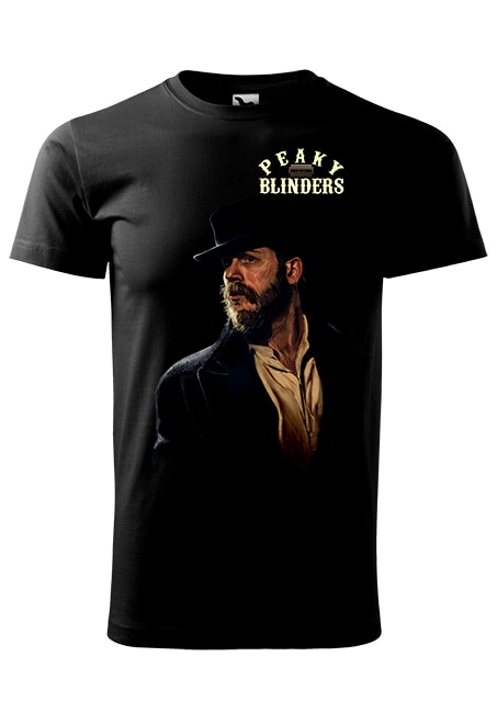 Tricou cu maneca scurta ,K-off , negru ,Alfie Peaky Blinders