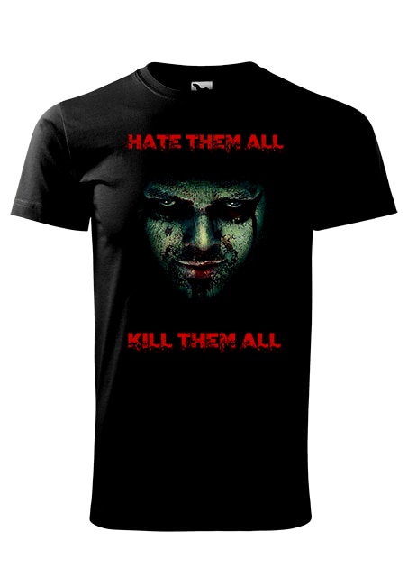 Tricou cu maneca scurta,K-off,negru, Ivar