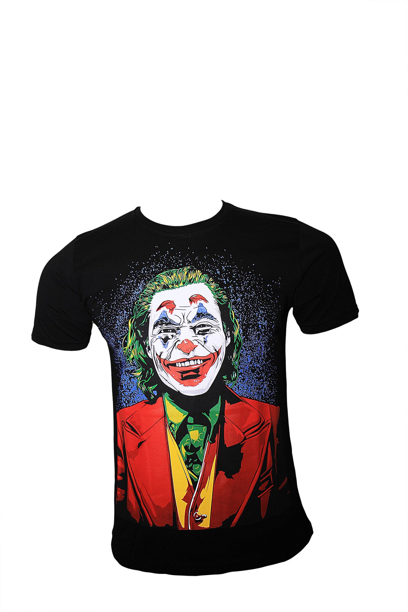 Tricou pentru barbati print, Negru
