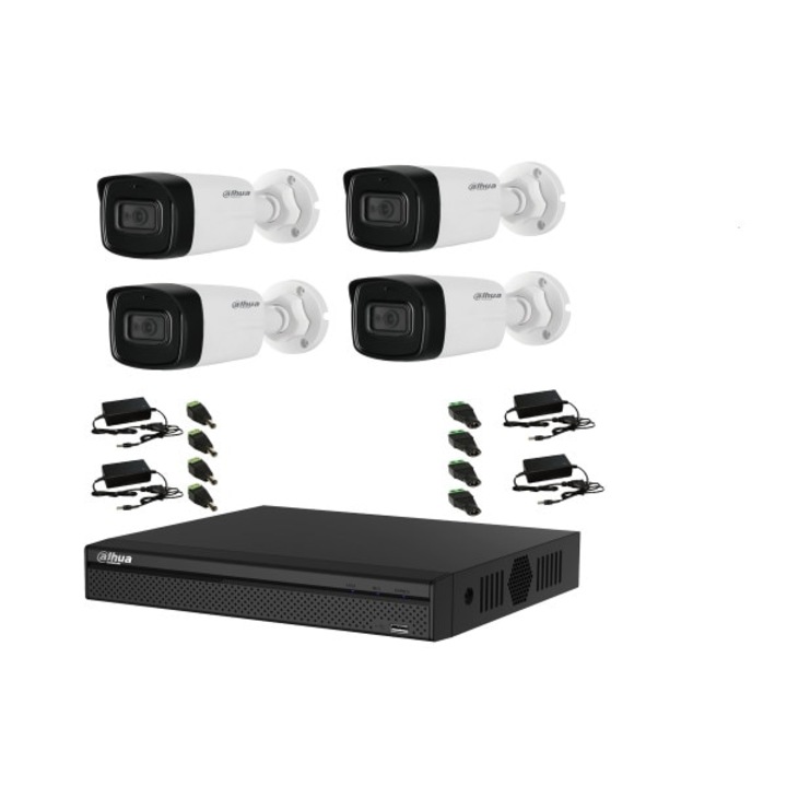 Kit Sistem Supraveghere Video, Dvr , Camere exterior , Hdd 1tb, Alimentator 12 v 4 Ah