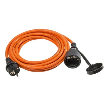 Prelungitor flexibil portocaliu pentru santier H07BQ-F 10 metri 3x2.5 230V IP44 rezistent la ulei si abraziune Prelungitor flexibil portocaliu pentru santier H07BQ-F 10 metri 3x2.5 230V IP44 rezistent la ulei si abraziune