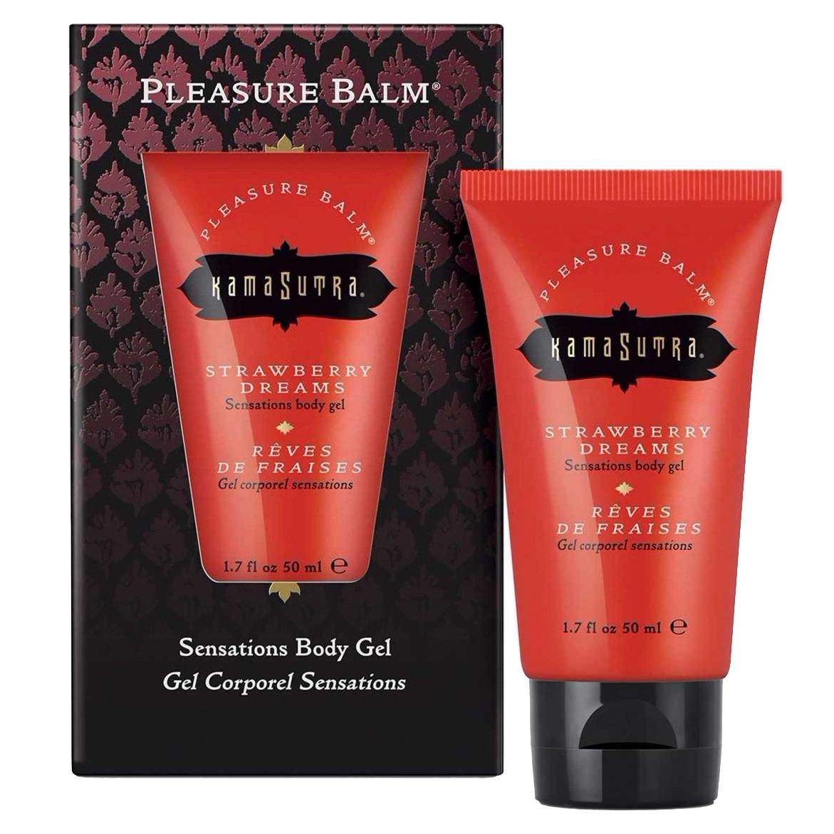 Gel Masaj Kama Sutra Pleasure Balm Strawberry 50 ml