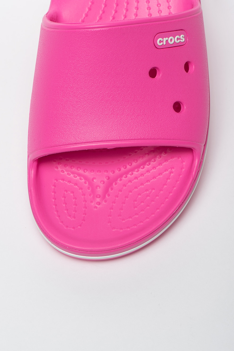 Crocs, Papuci cu brant ergonomic Crocband III, Roz, 3738 eMAG.ro