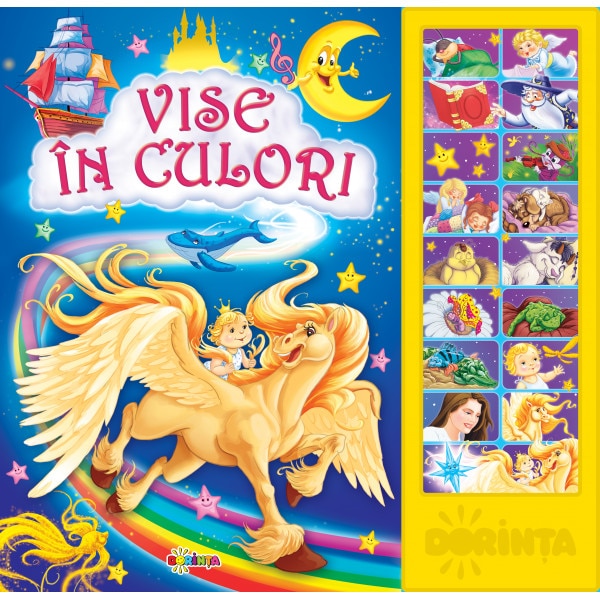 Carte cu sunete - Vise in culori, ed 2019