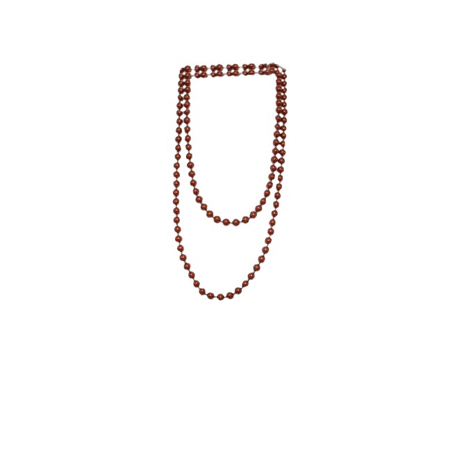 Colier fashion cu margele,D&J Exclussive ,rosu
