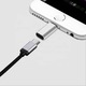 Adaptor Fast Charging, Micro USB / Lightning, Redare muzica, Transfer date, Silver