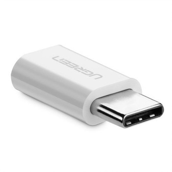 Adapter micro USB la USB-C 3.1 UGREEN Alb Adapter micro USB la USB-C 3.1 UGREEN Alb