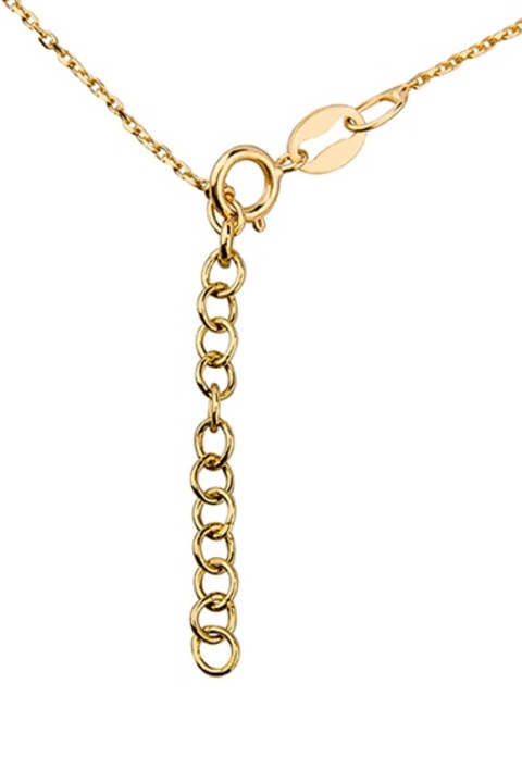Colier tip choker cu 7 stelute, argint 925 placat cu aur galben