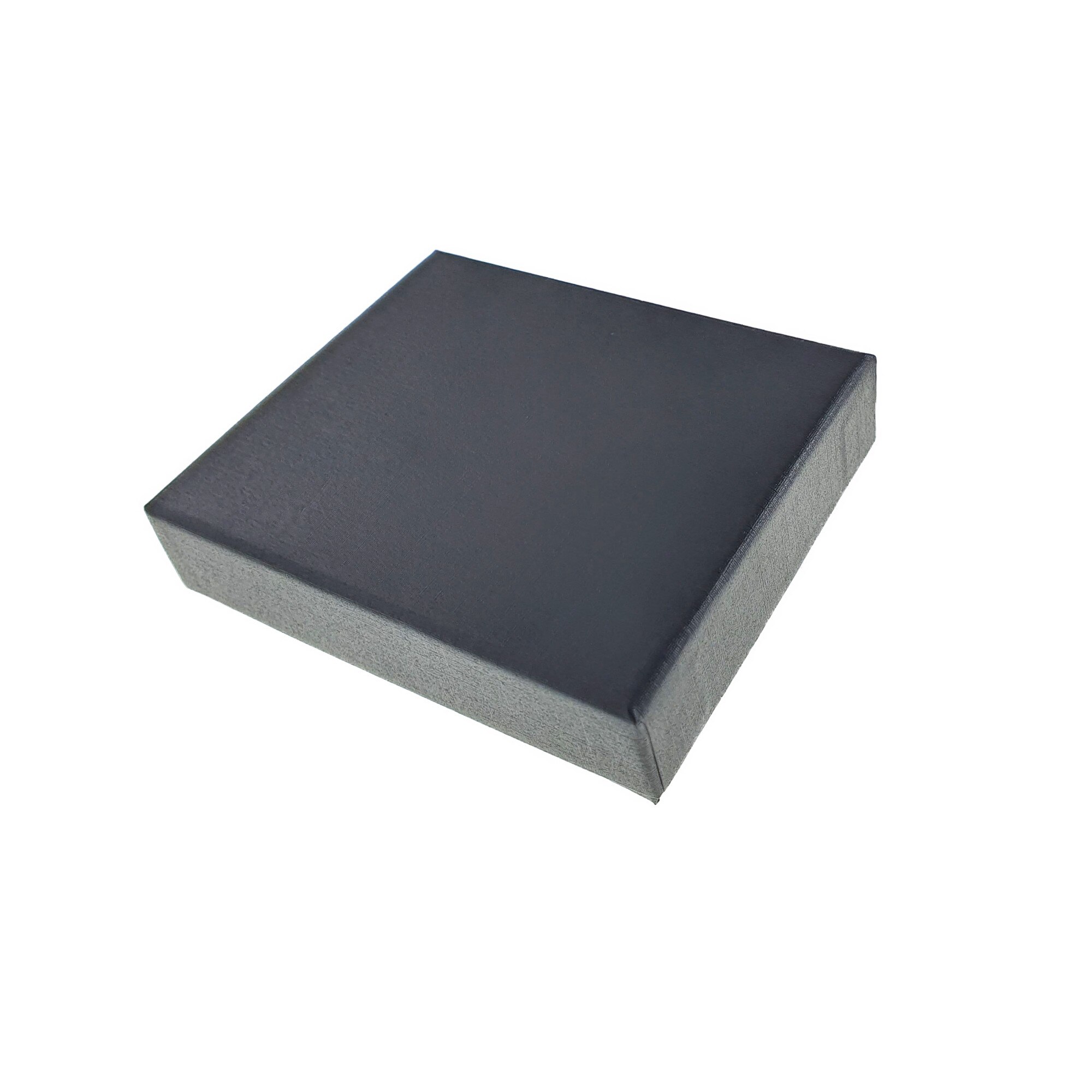 Cutie personalizabila Platinet Pendrive Box 45155, 98x78x25mm, pentru memorie USB, cu capac, neagra