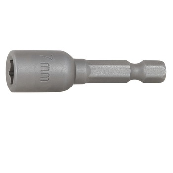 Cheie Tubulara Tija Hexagonala 7mm 1/4 cap magnetic Cheie Tubulara Tija Hexagonala 7mm 1/4 cap magnetic