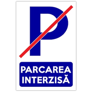 Cauți Semn Interzisa Parcare Alege Din Oferta Emag Ro