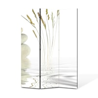 paravan 3 piese premium art factory truecolor colectia spa pietre si spice pe fundal alb panza pe cadru de lemn decoratiuni moderne pentru casa 3 x 35 x 180 cm 105 x 180 cm imagen 44_0_
0