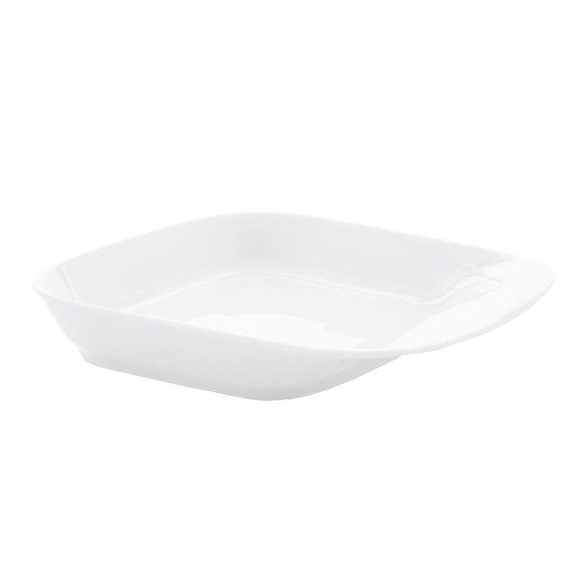 Platou adanc din portelan GURAL colectia OSLO 22x19cm