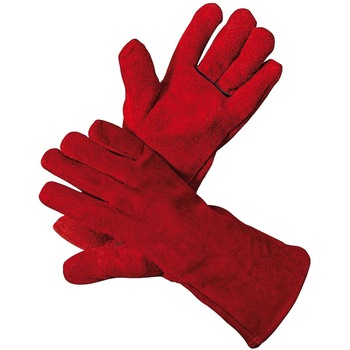 Manusi de sudura din piele spalt de bovina, captusite cu bumbac ignifug, 35cm, certificare CE, marimea 11 Manusi de sudura din piele spalt de bovina, captusite cu bumbac ignifug, 35cm, certificare CE, marimea 11