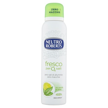 Deodorant Spray Neutro Roberts Ceai Verde & Lime, 150 ml Deodorant Spray Neutro Roberts Ceai Verde & Lime, 150 ml