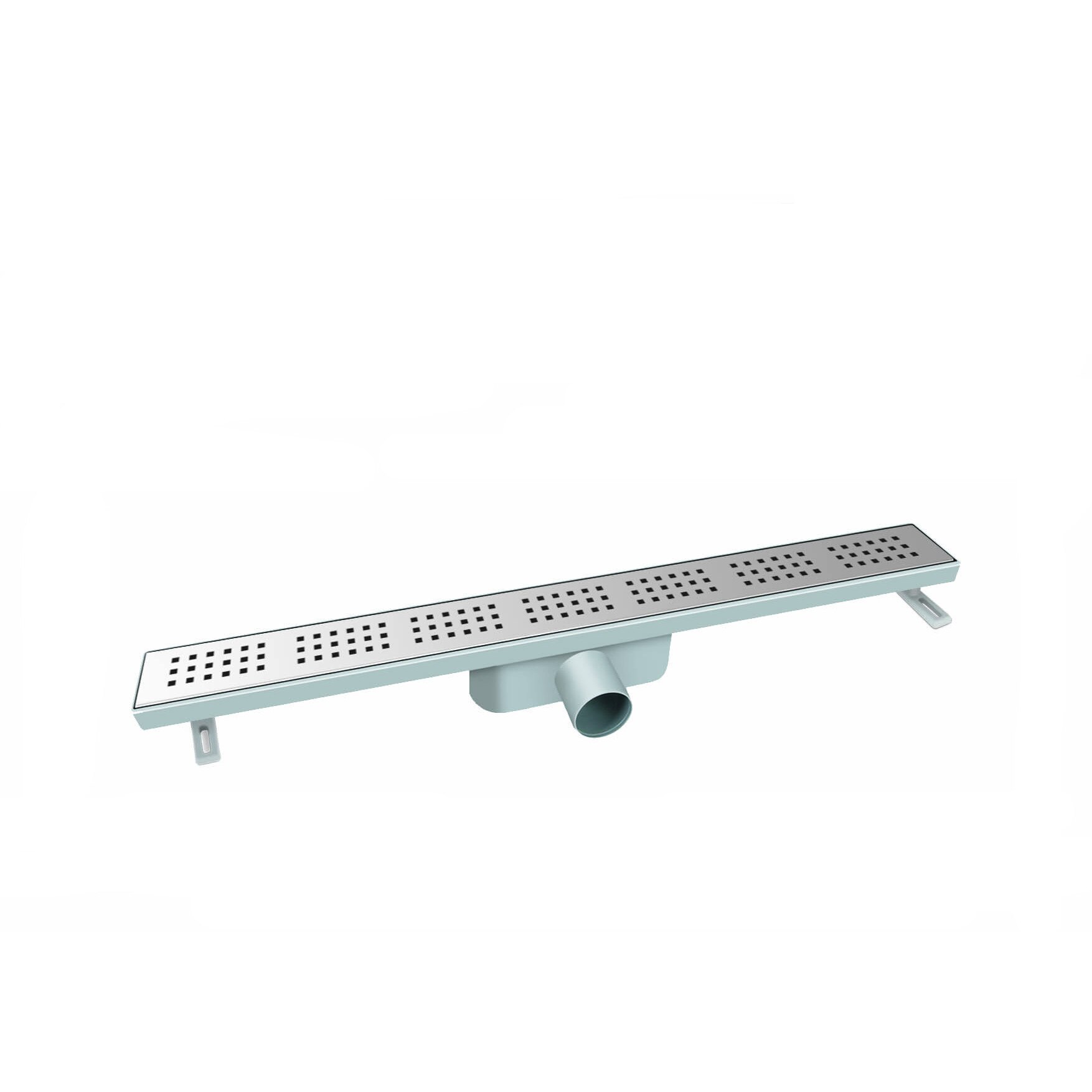 Rigola dus Classic MTS 9606 - 40 cm M06 cu scurgere inox si sifon iesire 50 mm