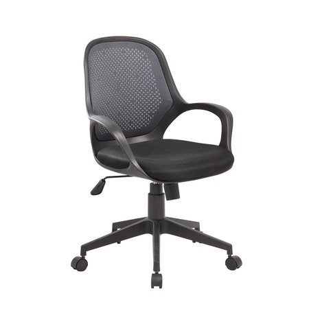 Scaun de birou ergonomic Kring Musk, Mesh, Negru