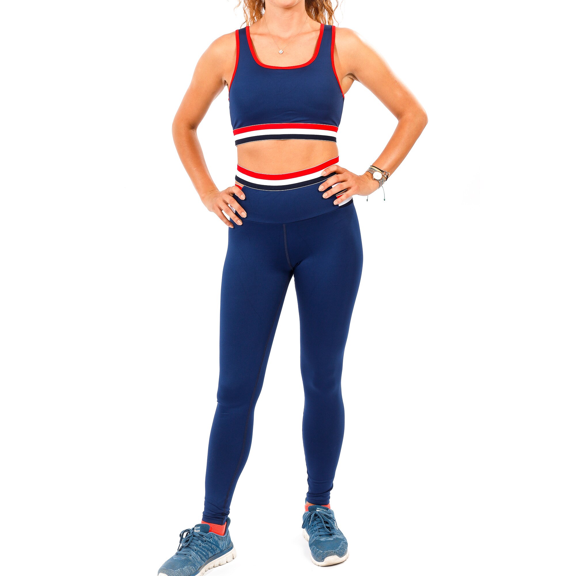 Set fitness, Tower, albastru, S