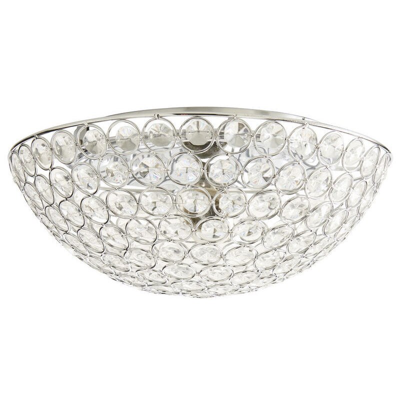 Plafoniera LikeSmart, tip soclu E27, putere maxima 1 x 60 W, otel si sticla