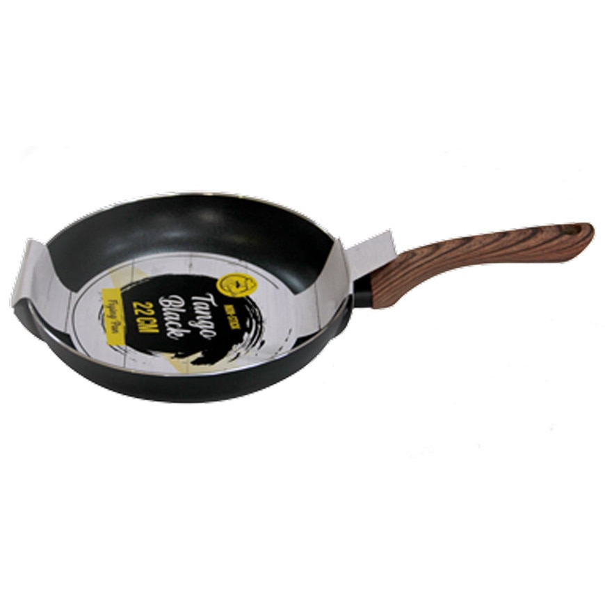 Tigaie TANGO cu invelis antiaderent ceramic 28x5,5cm culoare neagra