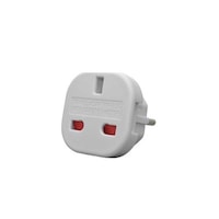 Adaptor priza UK/USA - EU doi pini alb